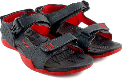 

REEBOK Men GRAVEL/BLK/RED Sports Sandals