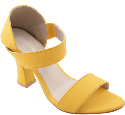 

Adorn Women Yellow Heels