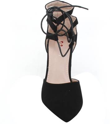 Shuberry Women Black Heels
