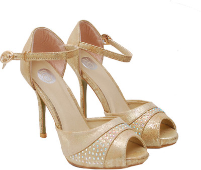 

Ilo Women GOLD Heels