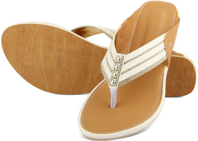 Tashi Women White Flats
