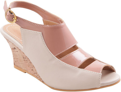 

Adorn Women Cream Wedges