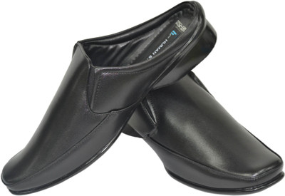 

Human Steps Men Black Clogs