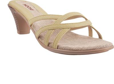 Mochi Women 33,Yellow Heels