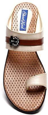 Shoekool Women Cream Heels