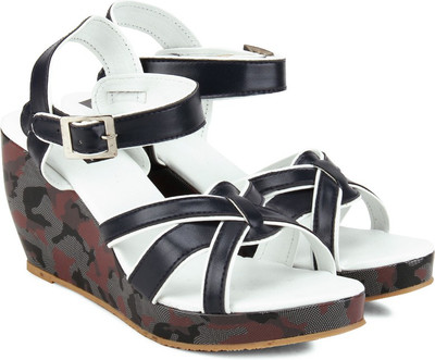 

Nell Women Blue Wedges