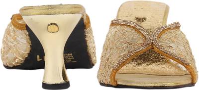 Rialto Women Gold Heels