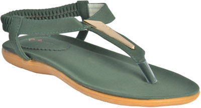 

Shuberry Women Green Flats