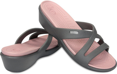 

Crocs Women Grey Wedges