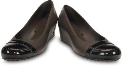 

Crocs Women Brown Wedges