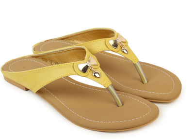

Shezone Women Yellow Flats