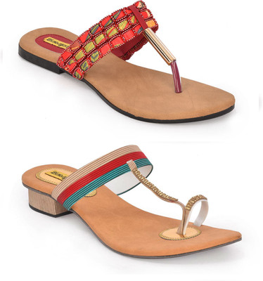 

Indirang Women Multicolor Flats