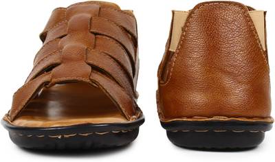 Adreno Men Tan Sandals