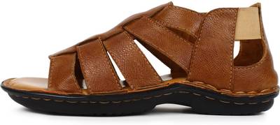 Adreno Men Tan Sandals