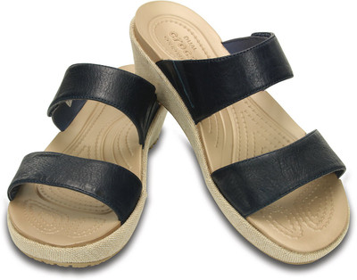 

Crocs Women Navy Wedges