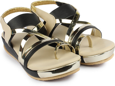 

Bonzer Women Black Sandals