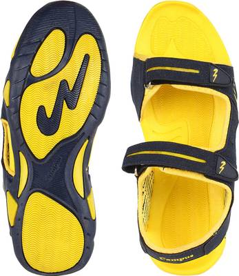 Campus Men Navy::Yel Sandals
