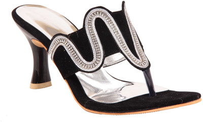 

Adorn Women Black Heels