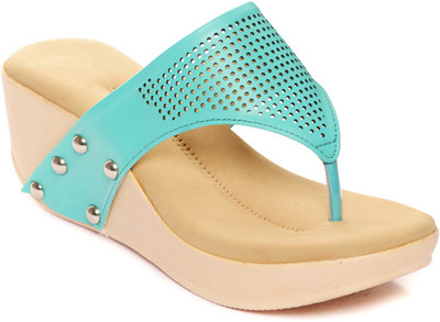 

Bruno Manetti Women Green Wedges