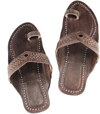 

eKolhapuri Women Brown Flats