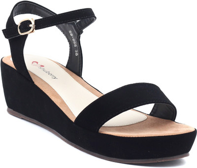 

Shuberry Women Black Wedges