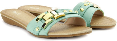 

Inc.5 Women Green Flats