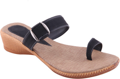

Adorn Women Black Wedges