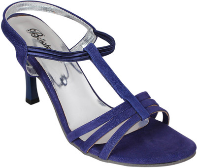 

Bellafoz Women Blue Heels