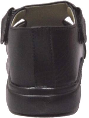 Shopolozy Men Black Sandals