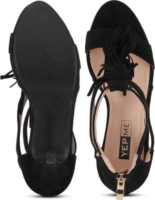 Yepme Women Black Heels