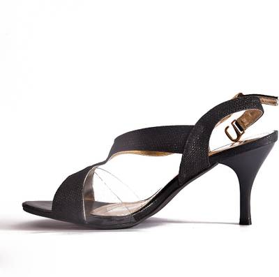 Vanson Women Black Heels