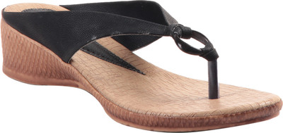 

Adorn Women Black, Brown Wedges