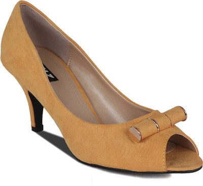 Kielz Women Yellow Heels