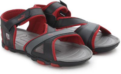 

Puma Men Blk.H.R.Red-Dark Shad Sports Sandals