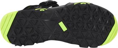 Campus Men Black Sandals