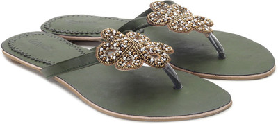 

Catwalk Women Green Flats