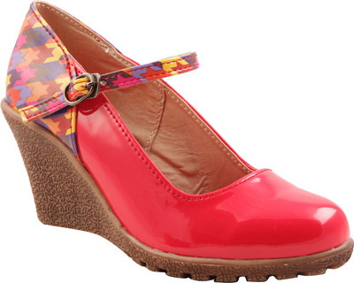 

Adorn Women Red Wedges