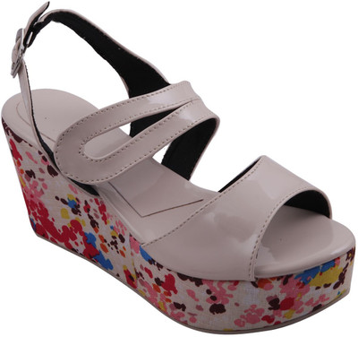

Adorn Women Cream Wedges