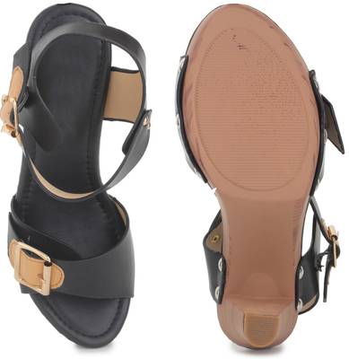 Sapatos Women Wh-045-Black Heels