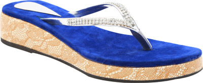 

Ridhi Sidhi Women Blue Wedges