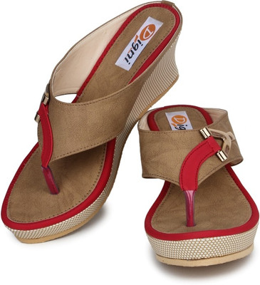 

Digni Women Red Wedges