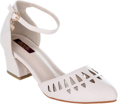 

Shuz Touch Women OFF WHITE Heels