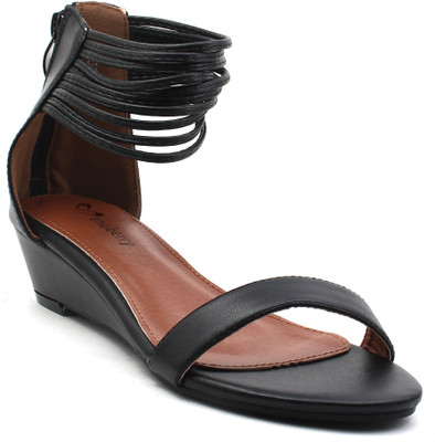 

Shuberry Women Black Wedges