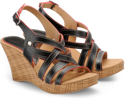 

Nell Women Black Wedges