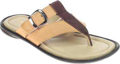 Khadim's Men Khaki Sandals
