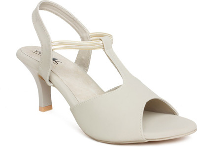 

Vendoz Women Cream Heels