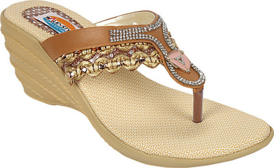 

Walk N Style Women Beige Flats