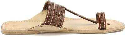eKolhapuri Men Yellow Sandals