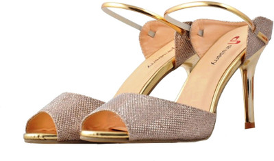 

Shuberry Women Champagne Heels