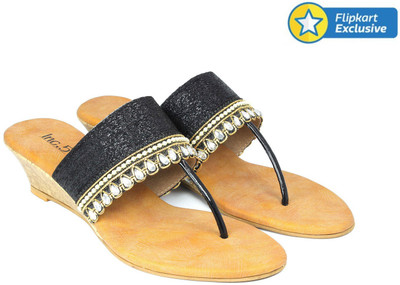 

Inc.5 Women BLACK Wedges